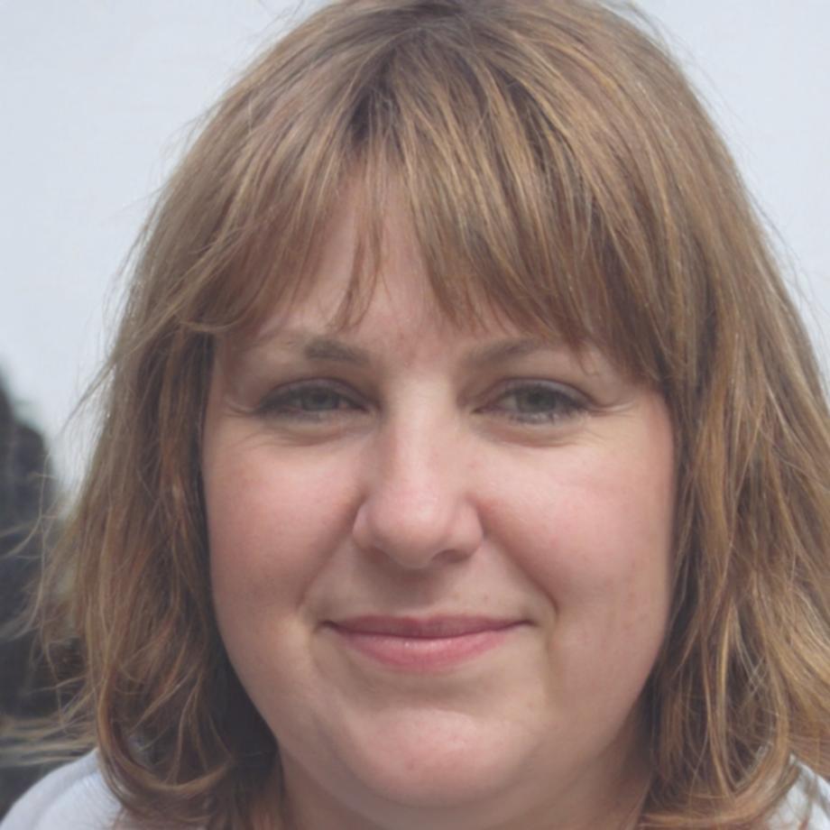 Zufriedene Kundin